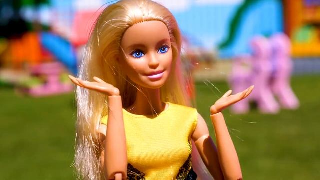 Банты из лент для Барби и игрушек - Видео игры прически для девочек - Школа стилиста смотреть онлайн