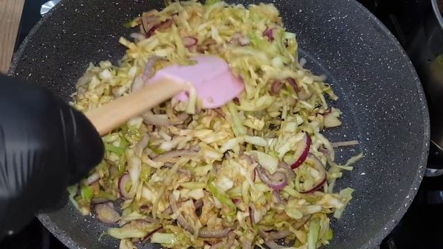 Я в ВОСТОРГЕ! БыстрыйЗАВТРАК, ОБЕД или УЖИН из КАПУСТЫ / 包菜不再炒著吃了
