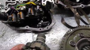 Дефектовка вариатора Рено Аркана Jatco JF015e раскол ведущего конуса