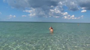 Крым.Коса Беляус.Цены на жилье, на питание .Кристальное чистейшее море. На море на машине .