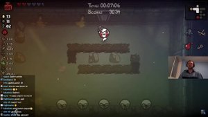 Папич играет в The Binding of Isaac! Рестарты! 105