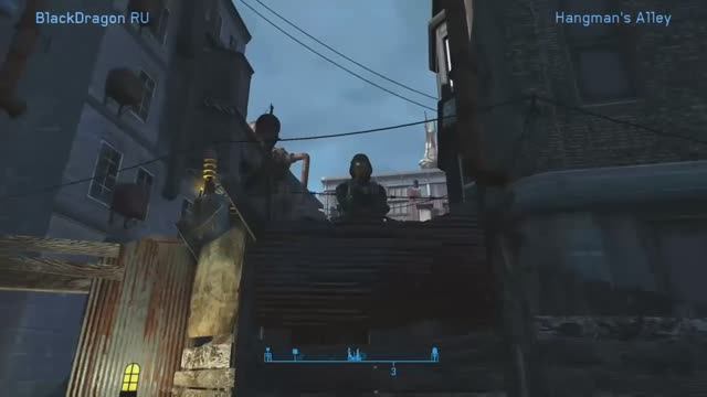 02. Аллея палача - вид моего поселения в Fallout 4