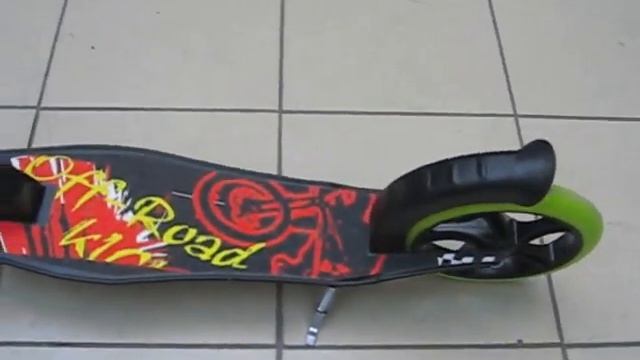 Самокат Explore Robo Sport зеленный смотреть онлайн