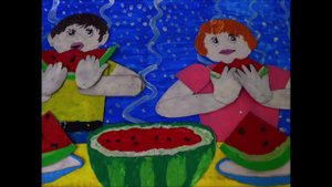 Мультфильм "Арбуз" Носырев Кирилл, 8 лет