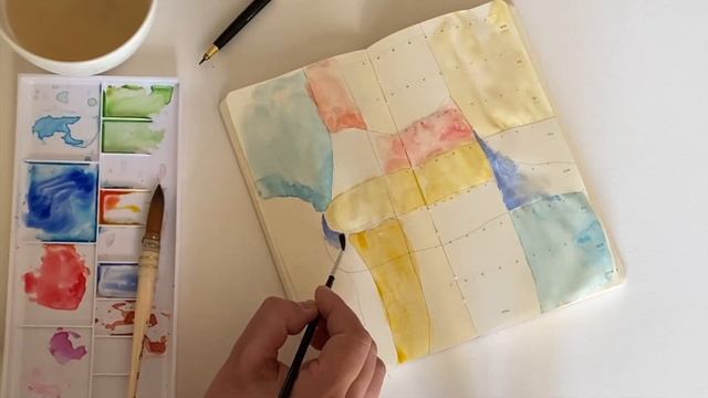 Watercolor v.s. SOUMKINE Undated Planner N.302 смотреть онлайн