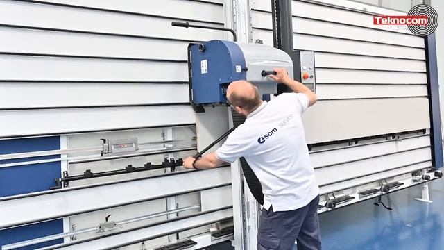 Gabbiani VSI - вертикальный пильный центр SCM смотреть онлайн