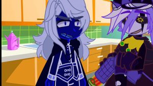• Rouxls Kaard makes mac and cheese. • { GACHA CLUB X DELTARUNE X OCS }