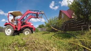 Как заработать на минитракторе? Минитрактор Донг Фенг 244 за пол ляма окупился за раз!