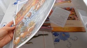 Чудесная игла "Наш уголок" Обзор набора вышивки крестом