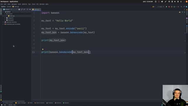 Base64 Encoding Binary Files in Python смотреть онлайн