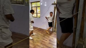 Screaming Chicken Blindfolded and Beating People Challenge, Blindfolded Challenge Edition!