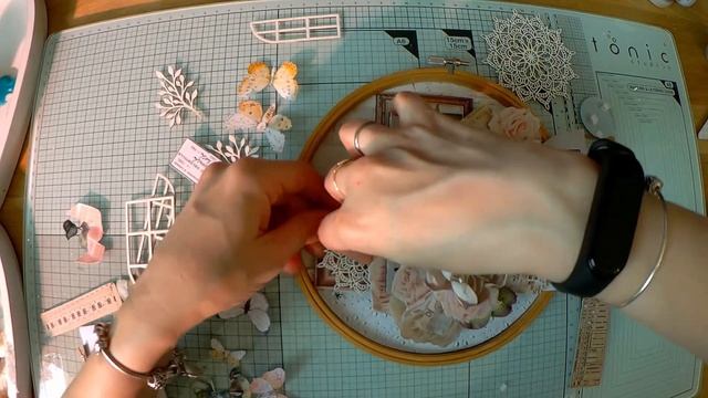 Mintay Papers BINGO Embroidery Hoop смотреть онлайн