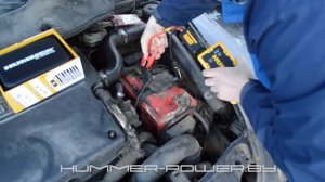 Запуск машины 2.4 дизель пусковым устройством Hummer H2