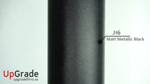 UpGradefilms - J16 - Matt Metallic Black