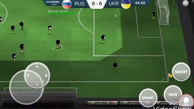 ФИНАЛ РОССИИ И УКРАIНЫ /Stickman soccer 2018 смотреть онлайн