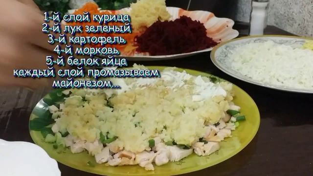 Копченная курица под шубой! Простые рецепты! / Smoked chicken under a fur coat! смотреть онлайн