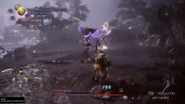 Nioh 2 прохождение DotW Сон Мудреца Против всех. Отакэмару 2, Отакэмару 1, Уильям