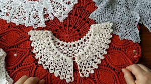 Ажурные воротнички крючком. Моя коллекция