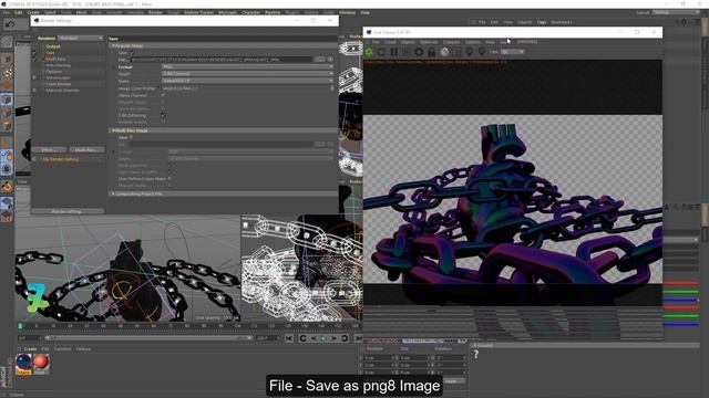 How to Chain Heartbeat via Cinema 4D - Tutorial Photoshop CC 2020 смотреть онлайн