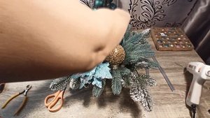 С НОВЫМ ГОДОМ НОВОГОДНЯЯ КОМПОЗИЦИЯ - МАСТЕР КЛАСС 2022