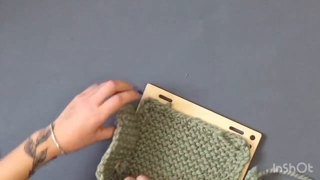 Вязаная сумка на каркасе. Bag Crochet