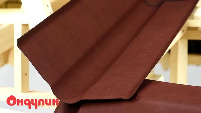 Вариант оформления ендовы кровли Черепица Ондулин смотреть онлайн