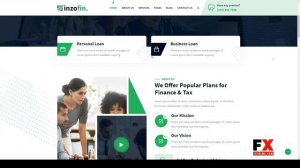 Inzofin  Finance and Tax WordPress Theme trader finance