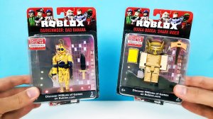 ROBLOX Bad Banana и Shark Rider Коллекционные фигурки + эксклюзивный промокод для игры Роблокс