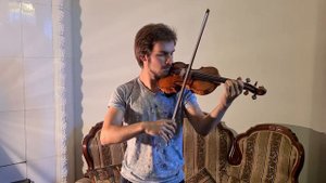 Bach - violin sonata BWV 1001 g moll adagio (Danilevskiy Vladimir)