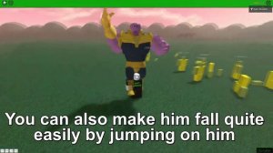 Roblox Script Showcase Episode#1463/Thanos Boss