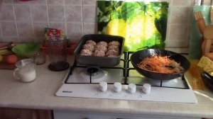 Тефтели с рисом очень вкусные и нежные