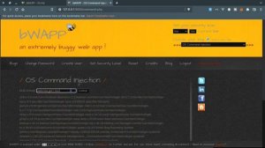 Hacking bWAPP #7 OS Commands Injection ? #bWAPP