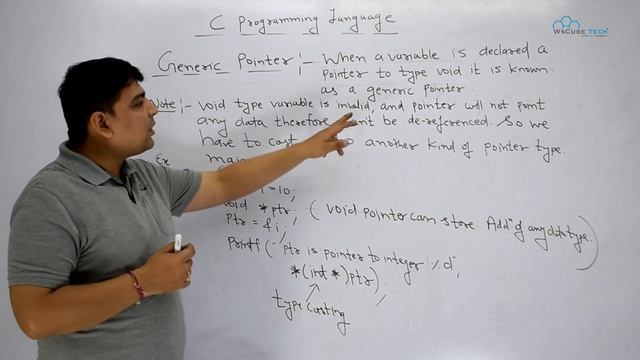 GENERIC Pointer | void pointer | Pointers in C | C Programming Tutorial