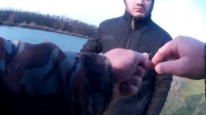 Мормышинг на лесном озере,мормышка против шарнирной оснастки.