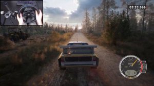 Audi Quattro S1 Group B - EA Sports WRC | Steering Wheel Gameplay