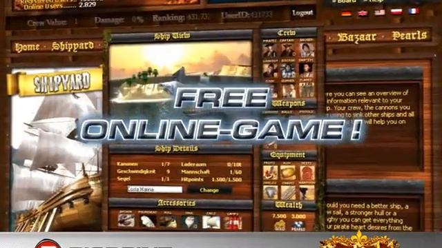 Онлайн игра Seafight на портале Bigpoint.ru смотреть онлайн