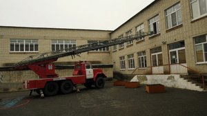 Учения с эвакуацией в школе №8