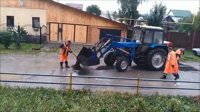 Ремонт дорог в Каменске Уральском от 09 09 2017г смотреть онлайн