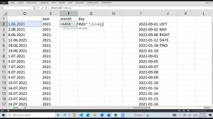 Microsoft Excel -how to format text date into date format.