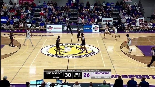 IMG Academy (FL) vs Montverde (FL) - U.S. Marines NIBC Series - ESPN Broadcast Highlights смотреть онлайн