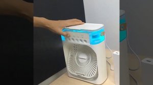 Мини кондиционер с увлажнителем воздуха Air Cooler Fan