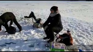 Зимняя рыбалка, бухта Тихая, Сахалин, 7 марта