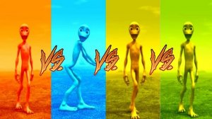 Alien dance VS Funny alien VS Dame tu cosita VS Funny alien dance VS Green alien dance VS Dance song