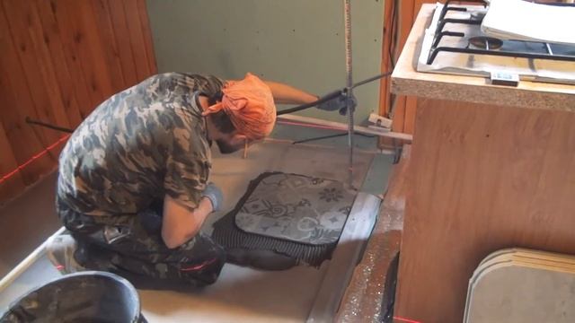 Дача 53. Как укладывать керамогранит на пол. Укладка керамогранита Юнитайл. Плитка Unitile.