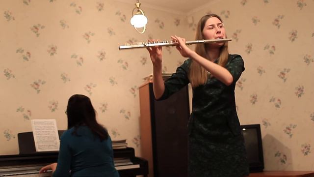 Анна Львова. Флейта. Вильгельм Фридеманн Бах, Sonata 1 in e-moll, часть 3. смотреть онлайн