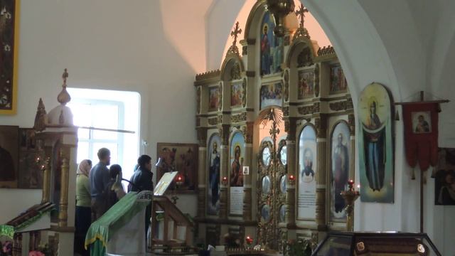 2016г. Мариинский Посад. Троицкий собор. Божественная литургия смотреть онлайн