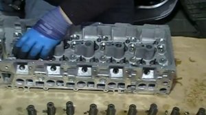 Сборка ГБЦ om612