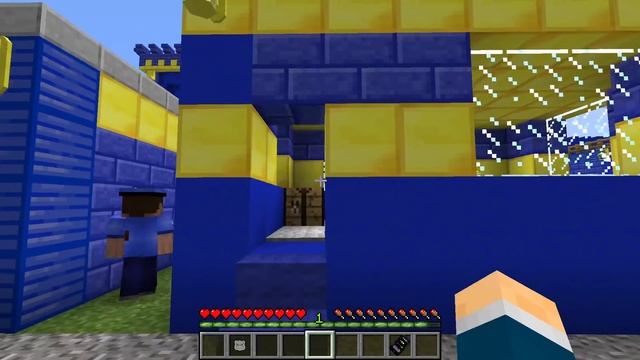 Я ПРЕВРАТИЛСЯ В ПОЛИЦЕЙСКОГО И ПРОНИК В ЭТУ ДЕРЕВНЮ КОПОВ МАЙНКРАФТ 100% троллинг ловушка minecraft смотреть онлайн