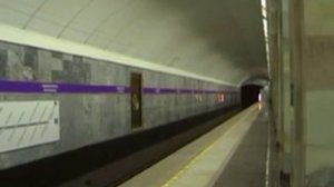 Санкт Петербург  Петербургское метро   станция АДМИРАЛТЕЙСКАЯ   открытие   28 12 2011 год