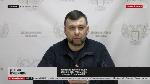 Пушилин: ВС Украины потеряли около 30 военных на угледарском направлении